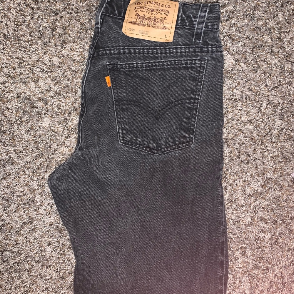 Black High Waisted Vintage Levi’s